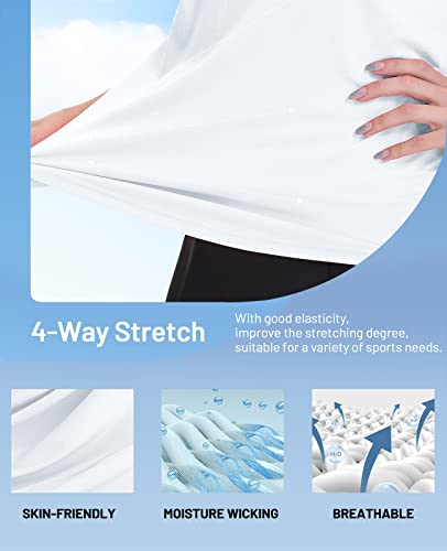 MIER Women's Golf Polo Shirts Collared V Neck Short Sleeve Tennis Shirt, Dry Fit, Moisture Wicking4