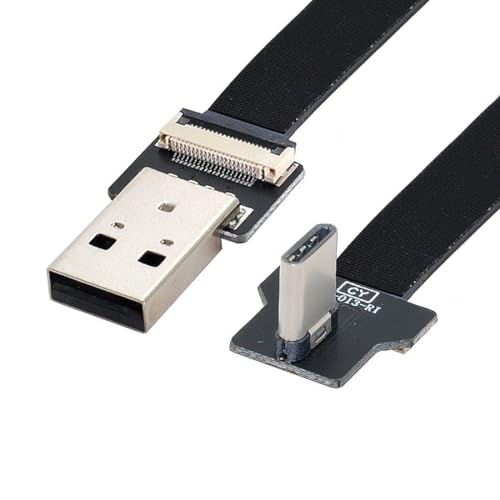 ChenYang CY ^CvA USB 2.0 IXType-C USB-C IX  p 90x f[^ tbg X FPC P[u 200cm FPV & fBXN & dbp
