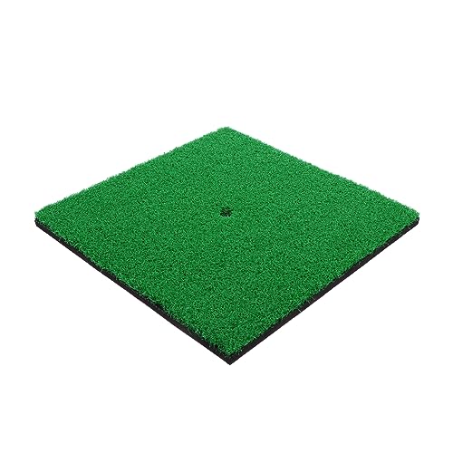 Abaodam Portable Golf Hitting Mat Durable Practice Mat for Driving Synthetic Grass Golf Practice Pad for Swing Training and Chipping Drills