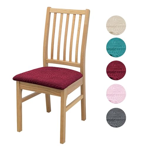 Housse de chaise extensible beige au design épuré et finitions soignées
