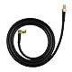 Diyeeni SMA-Verlängerungskabel, 3D-FB Stecker auf SMA-Buchse, SMA-Antennenverlängerungskabel für Baofeng UV-5R UV-82 UV-9R Plus Walkie