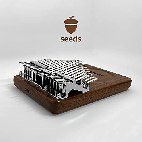 JUJUN Seeds Piscis 34 Chromatic Key Kalimba C-Tuned | Instrument De Piano À Pouce À Panneau Plat Double Couche | Idée De… - Les Beatles, Paul McCartney, John Lennon, RIngo Starr, George Harrison JUJUN Seeds Piscis 34 Chromatic Key Kalimba C-Tuned | Instrument De Piano À Pouce À Panneau Plat Double Couche | Idée De… – Image 3