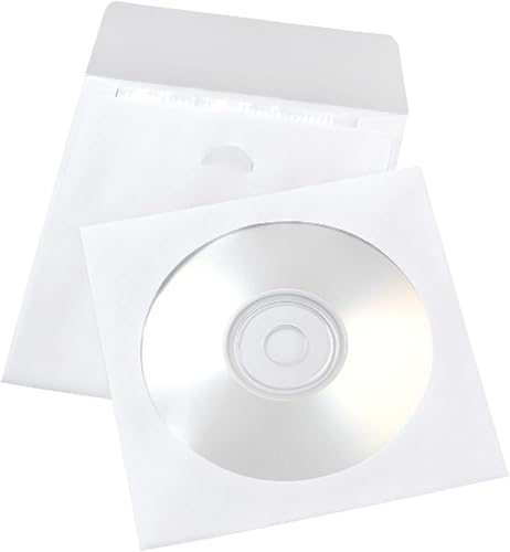 Miniatura 3 de Office Depot Sobres de CDDVD, 5 pulgadas x 5 pulgadas, 24 libras, paquete de 50, 77850