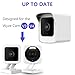 PEF Mount for All-New Cam V3 and V4, Weatherproof Protective Cover and 360 Degree Adjustable Wall Mount Solid Housing for Cam V3 and V4 Outdoor Indoor Smart Home Camera System (White, 3 Pack)