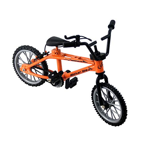 Mini Bike Model Finger Toy BMX Mini Alloy Bike Model Double Rod...
