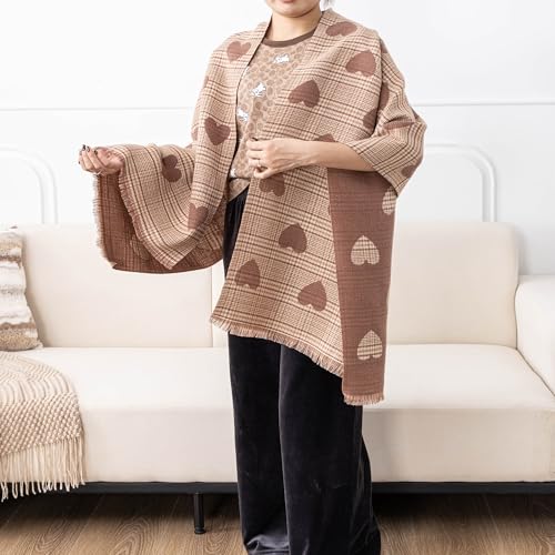 Women Scarf Shawl Outside The Summer Female Air-Conditioned Room Office Blanket Sense Warm Scarf2