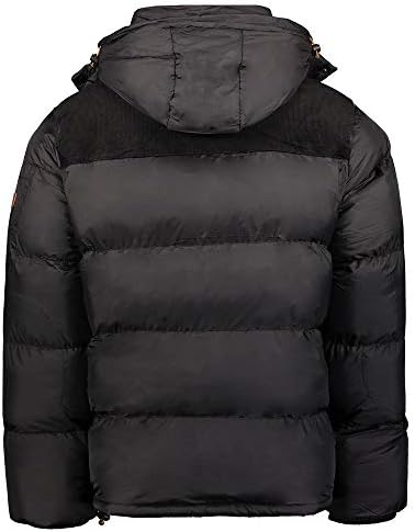 GEOGRAPHICAL NORWAY フード付きジャケット Geographical Norway Men's Winter Jacket Quilted Jacket Hiking