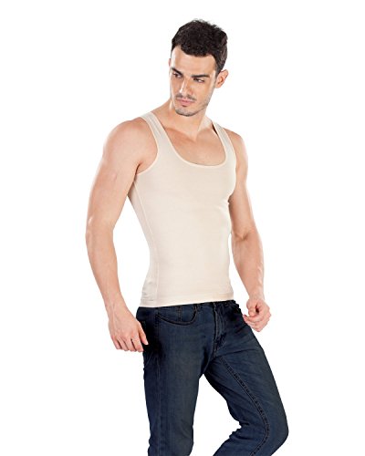 dermawear Men Zenrik High Compression Shapewear Vest for Chest and Abdomen