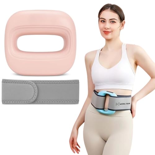 MONASUN Deep Tissue Massage Gun Portable – Mini Massage Gun with Hands-Free Strap – Handheld Massager for Athletes, Travel, Full-Body Pain Relief – 5 Speed Levels and Quiet Percussion