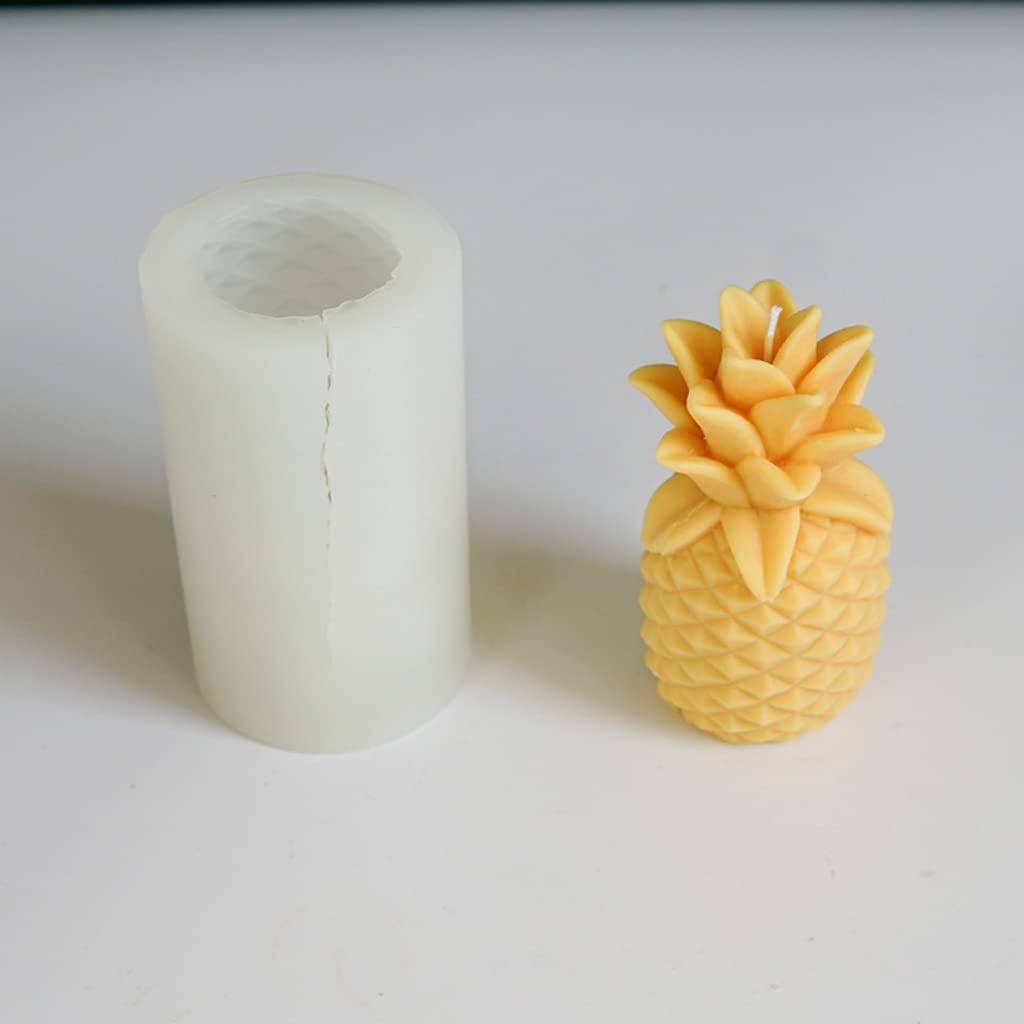 3D ananasowe silikonowe formy do pieczenia ciasto czekoladowe forma deserowa ciasto mus tynk gipsowy wytwarzanie świec narzędzia DIY forma do ciasta czekoladowego/219/374