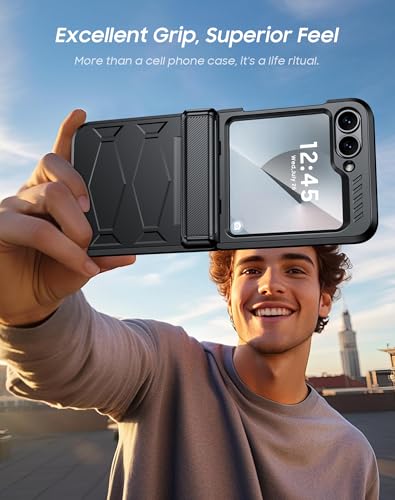 Vizvera V-FLIP6-ZJ-BK For Samsung Galaxy Z Flip 6 Case thumb #6