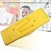 HERCHR Balance Board, Plastic Balance Seesaw Board Sensory Integration Training Kids Childhood Toys PE Balance Training Board for Kids Children(Yellow)