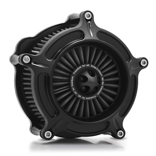NicMachine Sportster Spike Turbine Filtre d'admission pour Harley Sportster 1200 883 Forty Eight...