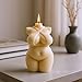 XIAOSHUI Swimsuit Female Candle Mold Sexy Woman Body Candle Silicone Molds for Candles Making Resin Casting Aromatherapy Candles Gypsum Craft Home Decorate