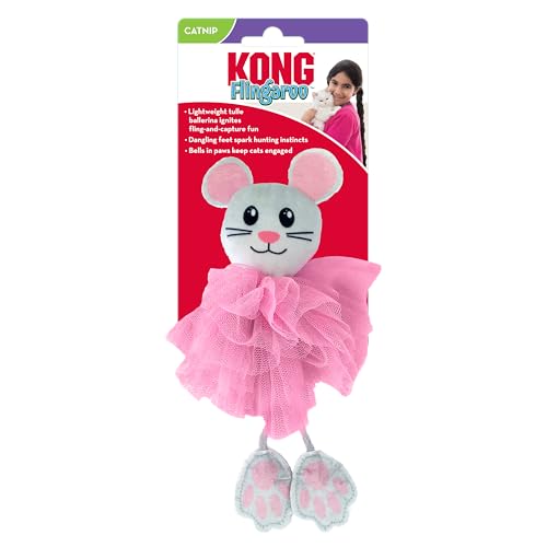 Kong Flingaroo Tutu Kattenspeelgoed Assorti-18X9.5X4 CM