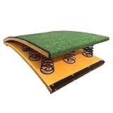 BeoyNot Professional Gymnastics Vault Springboard - 4/6/9 High-Elastic Steel Springs, Anti-Skid Surface...