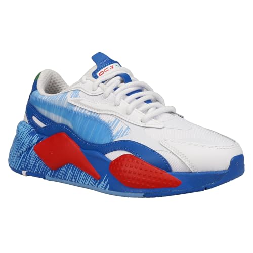 PUMA Kids Boys Rs-X3 Render Lace Up Sneakers Shoes Casual - White2
