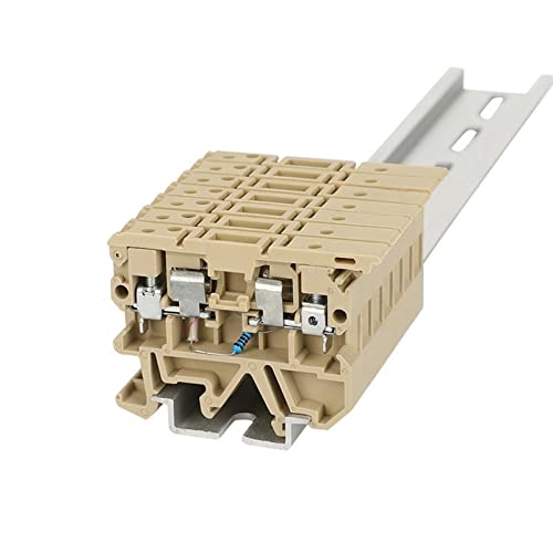 Bloque de terminales SAK para carril DIN ASK1 LD con conexión de tornillo 24V 7