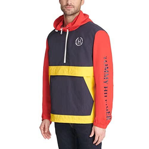 Image of Tommy Hilfiger Men's Retro Lightweight Taslan Popover Jacket