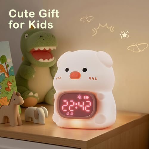Reloj despertador digital para evitar despertares tempranos en niños 8