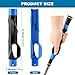 2PCS Golf Grip Trainer, Golf Training Aid, Lightweight Golf Swing Trainer Anti-Slip Golf Wrist TrainerGrip Trainer Golf Club to Help Train Correct Hand Position(Color:Blue)