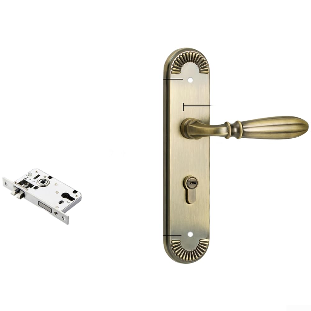 Serrure de porte mécanique silencieuse en alliage zinc fin de nuit bruyante chambre