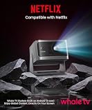 Magcubic HY350NTV inteligentny projektor 4K, Android 13, 500 ANSI lumenów Full HD 1080p, autofokus, dwuzakresowy Wi-Fi, Bluetooth, projektor z krótkim zasięgiem, kompatybilny z Netflix do kina
