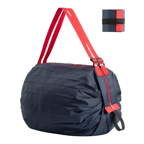 Genérico Bolsa De Compras Plegable, Bolsa Grande Plegable De Almacenamiento Para Viaje, Organizador Resistente Para Ropa Comida Playa Gimnasio Camping Viaje Piscina Deportes Almuerzo