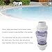 SIXRUN Pool Clear Check Valve, Transparent 2 Inch PVC Plastic Valve for Pump Water Pipes, Swimming, Heating with Easy Maintenance, Lightweight Design, Industrial, Bathroom, Kitchen, etc