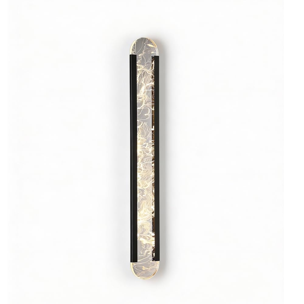 ENERJ Geometric Wall Light, 60cm, CCT Tunable, Dimmable, 16W, IP65, Indoor Outdoor, Iron and Acrylic