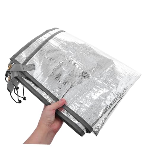 Tapis de camping isolant aluminium double face matelas imperméable extérieur résistant humidité