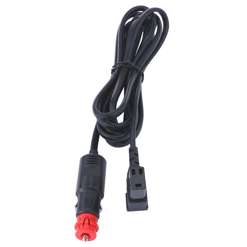 Image of Efillooc 12V-24V Car Fridge Power Cable, Suitable for Engel Car Cooler, 15A Fuse Power Cord (Fridge Cable 3 PIN)