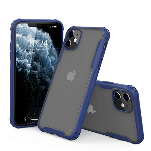I STRIVE Heavy Duty Military Grade iPhone 11 Case -Matte Translucent - Phone