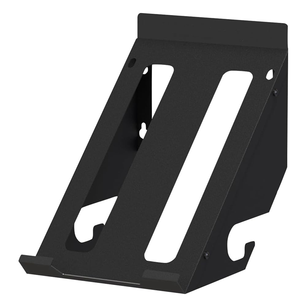 Jnchdghwa Black Heavy Duty Metal Wall Mounted Vertical Storage Rack Circular Holder For Garage Workshop Tool Organizing System