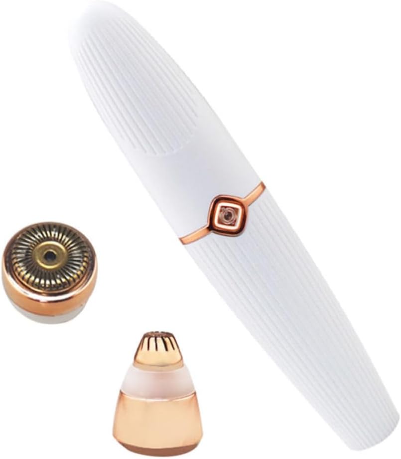 UKCOCO Electric Body Hair Trimmer for Women USB Shaving Cutter Rechargeable 600mah Abs Material No Cuts Convenient Personal Grooming Tool White