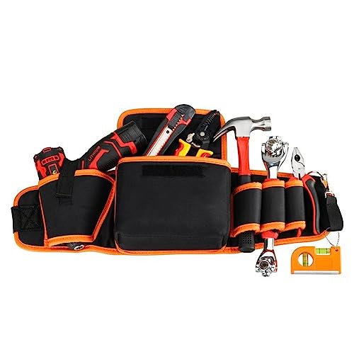 Electrician Tools Bag Waist Pouch Belt Storage Holder Organizer Garden Tool Kits Waist Packs Oxford Cloth,Type,B
