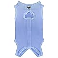 Cat Recovery Clothes?Blue Cat Clothing Cat Recovery Suit Cat Wound Surgery Recovery Suit Cat Professional Recovery Suit Surgery Kitten Clothes After Surgery Wear Anti Licking Wounds Medical Pet Shirt