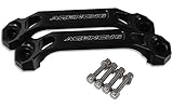 Agency 6 - Billet Grab Handle (Pair) - Black - Universal Fitment for Offroad and Overland Vehicles -...