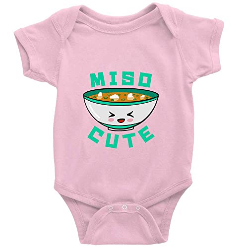 0-24 Months Miso Cute Cotton Toddler Rompers Short Sleeve Crawl Baby Onesie