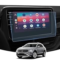 LANGBEAN 9,2" Discover Pro Film De Protection D'écran Pour VW T-Roc/Golf 7 / Tiguan 2 / Passat B8, 9H Protecteur Écran En Verre Trempé Protecteur Navigateur Anti-trace De Doigt Anti-Rayures