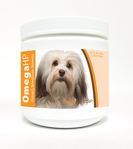 Image of Healthy Breeds Havanese Omega HP Fatty Acid Skin and Coat Support Soft Chews 60 Count