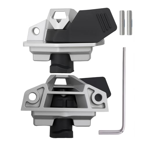 2PCS Snowboard Ski Rack Quick Release Latch Kit Compatible With 2015-2019 Can-Am Outlander Max 1000 and 650 Models Snowboard Ski Rack Fastener Kit Replacement For 715001707 715008044 715000945
