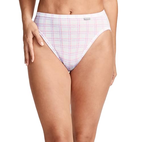 Image of Jockey Women's Underwear Plus Size 100% Cotton Elance French Cut - 3 Pack