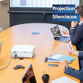 Philips, Propix 850, Vidéoprojecteur Professionnel, DLP, Home cinéma, Correction d'image avancée, 1920 x 1080 Pixels, Full HD, Haut-parleurs Interne de 2 Watts, Lumens : 4000 ANSI, Blanc