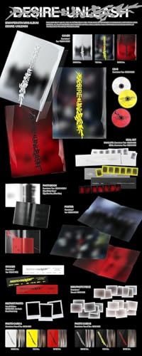 E'NHYPEN DESIRE : UNLEASH 6th Mini Album with Trarcking Sealed EN (Standard YOU Version) + Extra photocards