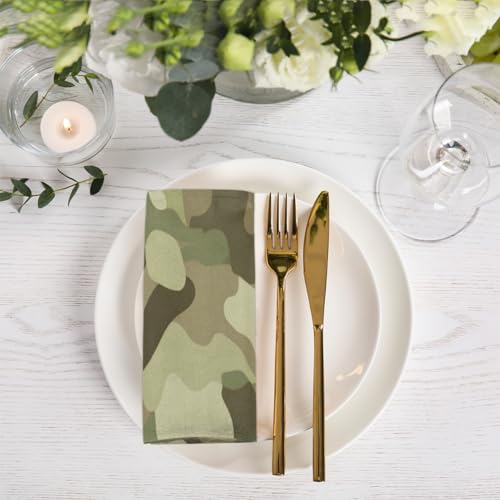Servilletas de Tela Camuflaje Set x6 50.5x50.5 cm miniatura 6