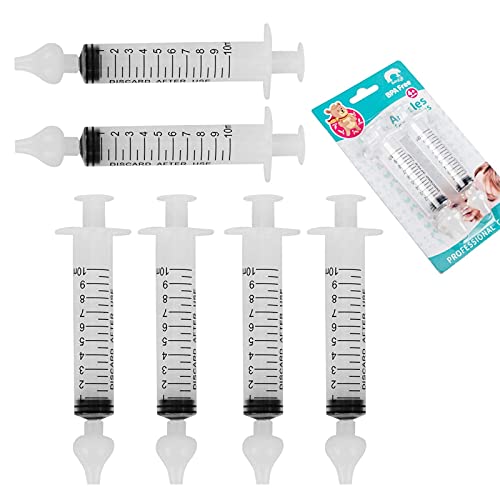 Sistema de enjuague sinusal profesional para bebé, irrigador nasal, limpiador de nariz infantil portátil, dispositivo de enjuague rápido para un alivio natural (6 unidades)