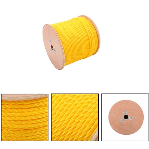 Cuerda Trenzada de Polipropileno, Línea de Utilidad 1/4 pulgada por 600 pies, Resistencia 8500 LBS miniatura 5