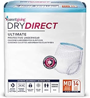 Dry Direct Ultimate Protective Underwear (Small - Case of 56) by Parentgiving