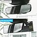 JOYTUTUS Rear View Mirror, Universal 11.81 Inch Panoramic Convex Interior Clip-on Wide Angle Mirror to Reduce Blind Spot Effectively for Car SUV Trucks -Clear